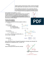 Linear Equations