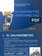 Galvanometro y Amperimetro