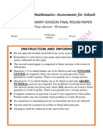 2012 IMAS Second Round - UP - ENG CFM PDF