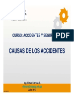 Causas de Los Accidentes