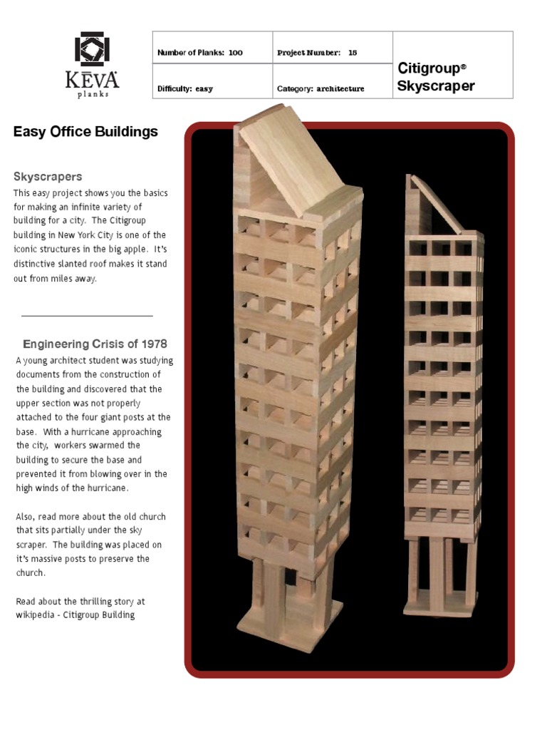 Citigroup Skyscraper Project Guide | PDF