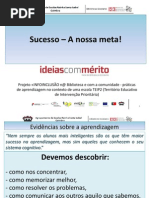 Sucesso Workshop 6ano