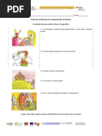 Ficha de Leitura o Senhor Do Seu Nariz de Álvaro Magalhães