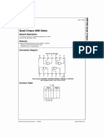 Datasheet - 74LS08 - And 2 Entradas