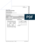 Datasheet - 74LS32 - Or 2 Entradas