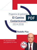 Programa de Gobierno - Rodolfo Piza