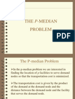 P-Median Model Facility Location