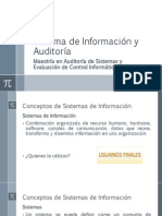 Sistema de Informaci - Ã N y Auditor - Ã-A