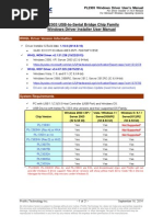 PL2303 Windows Driver User Manual v1.10.0