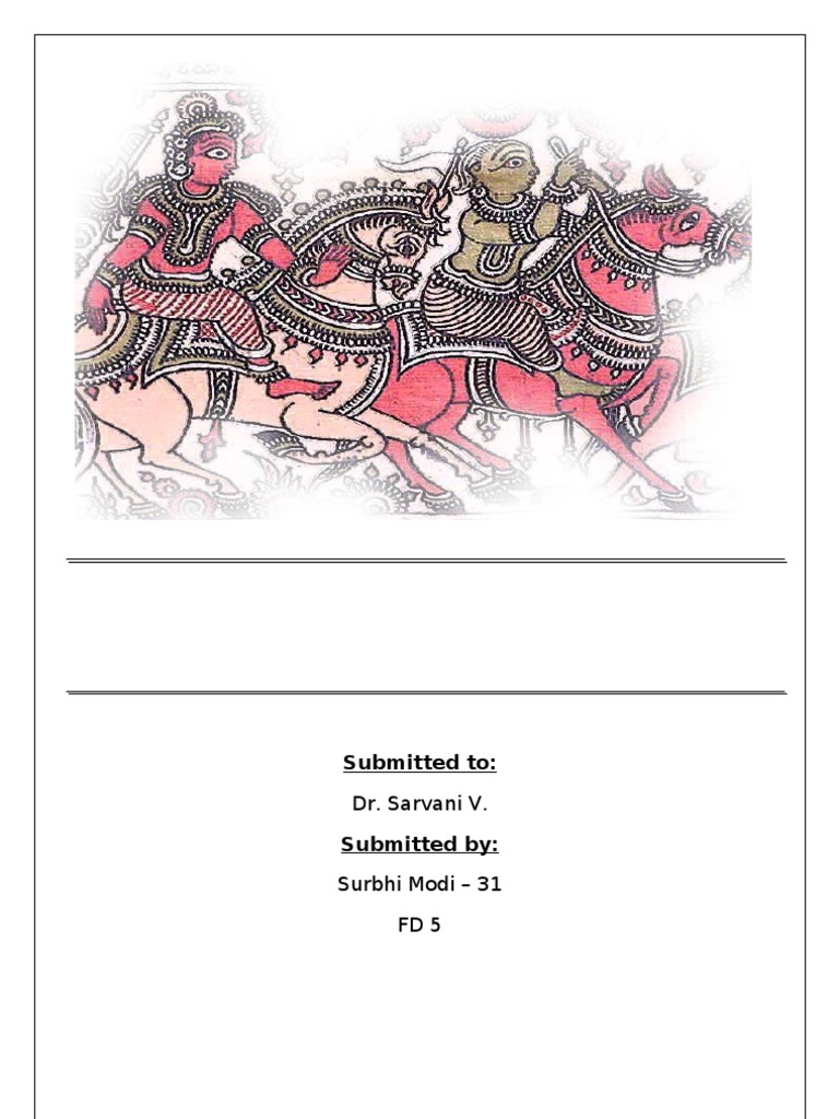 Kalamkari Textiles of Srikalahasti | PDF | Textiles | Clothing