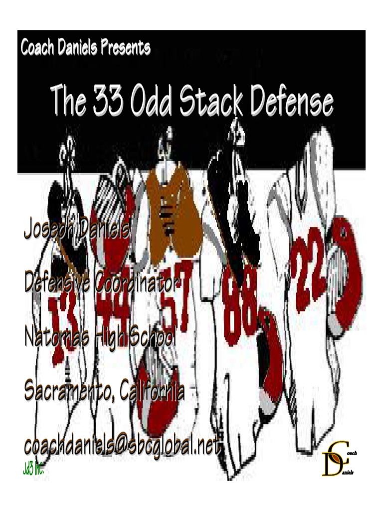 Daniels 33 Stack Defensive Playbook 2004 | PDF | American Football ...