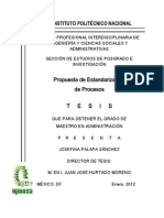 Tesis Josefina Propuesta de Estandarización