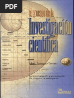 El Proceso de La Investigacion Cientifica Tamayo y Tamayo, Mario 2004