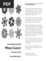 Download 2014 Winter MS Band Program 12-15-14 by Norwin High School Band SN250136007 doc pdf