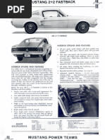 1967 Mustang Specs