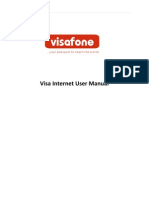 User Manual For Visa Internet