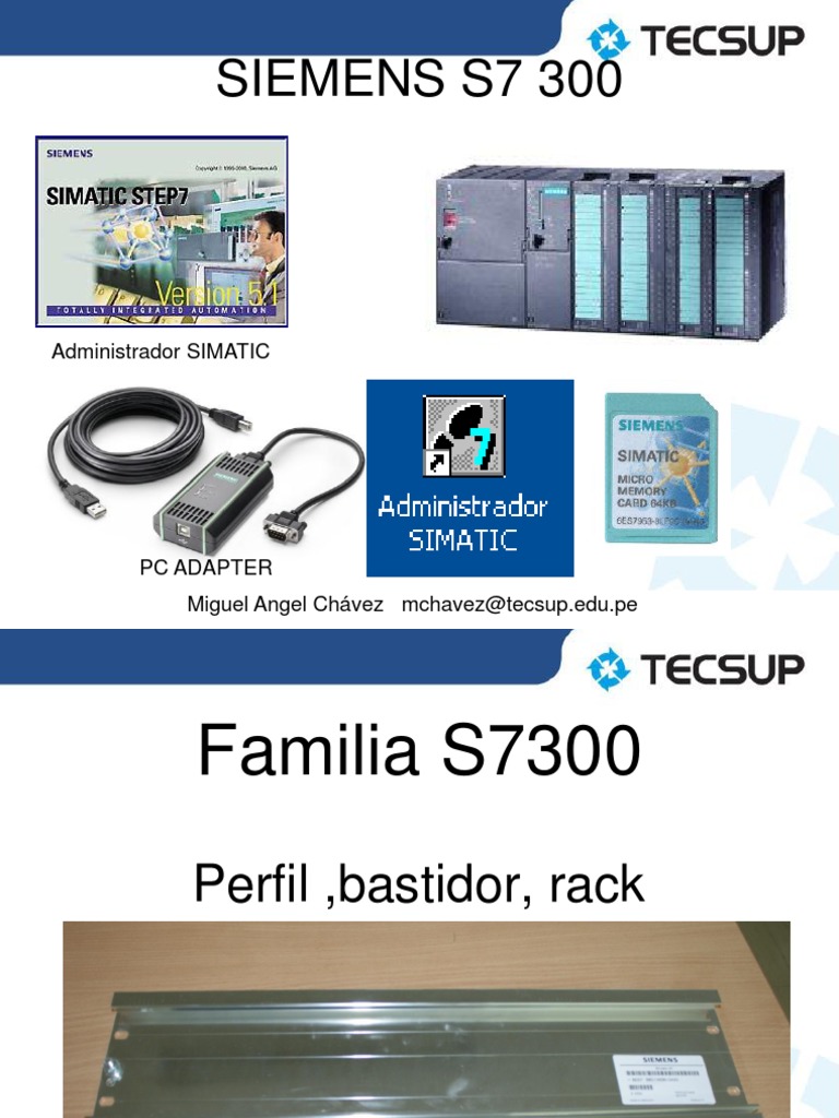 Guía del Siemens S7-300: CPU y Conexiones | PDF
