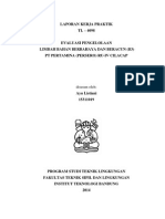 Laporan Kerja Praktik di PT Pertamina (Persero) RU-IV Cilacap Tahun 2014