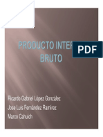 Producto Interno Bruto