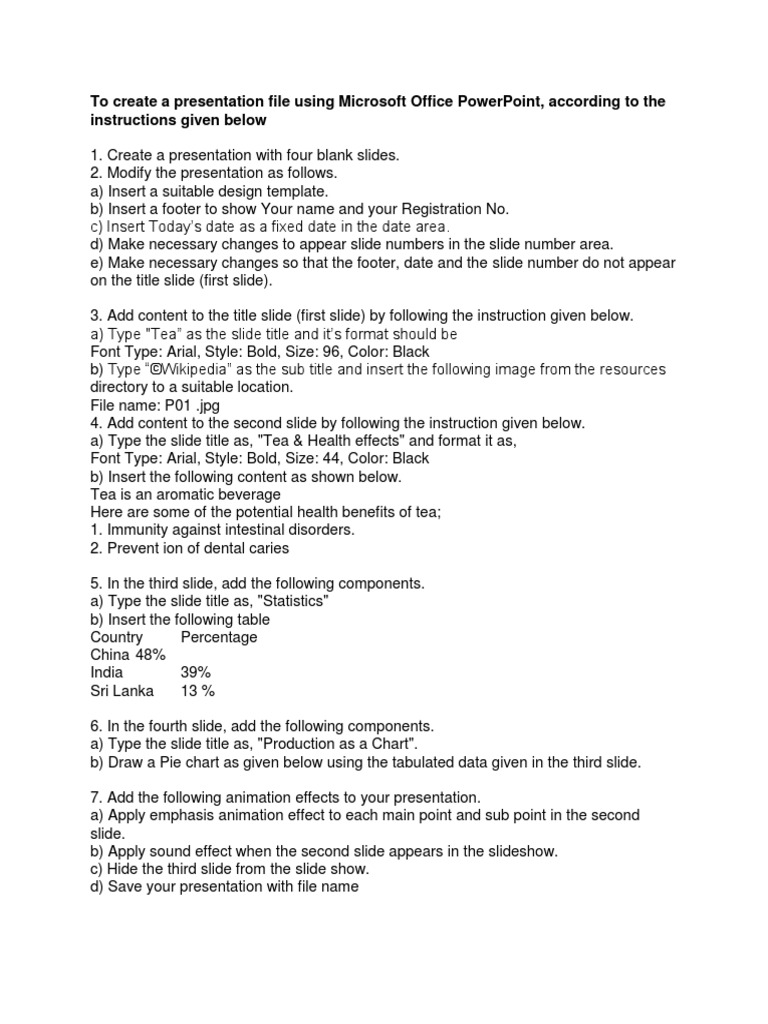 PowerPoint Test Arial Microsoft Power Point