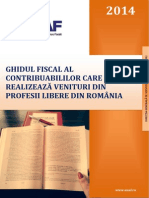 Ghid Profesii Libere 2014 PDF