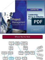 Leadership: Being An Effective Project Manager: Chapter Ten