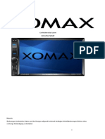 XOMAX XM 2VRSU724BT Bedienungsanleitung Deutsch