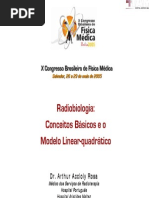 Radiobiologia - Congresso de Fisica Médica.
