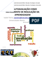 A Autoavaliação Como Instrumento de Regulação Da Aprendizagem