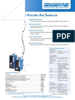 Gilian AirCon-2 Area Sampling Pump Datasheet