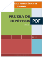 PRUEBAS DE HIPOTESIS