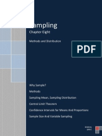 Sampling, Methods and Distribution