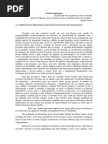 Modelo de Carta de Intencoes