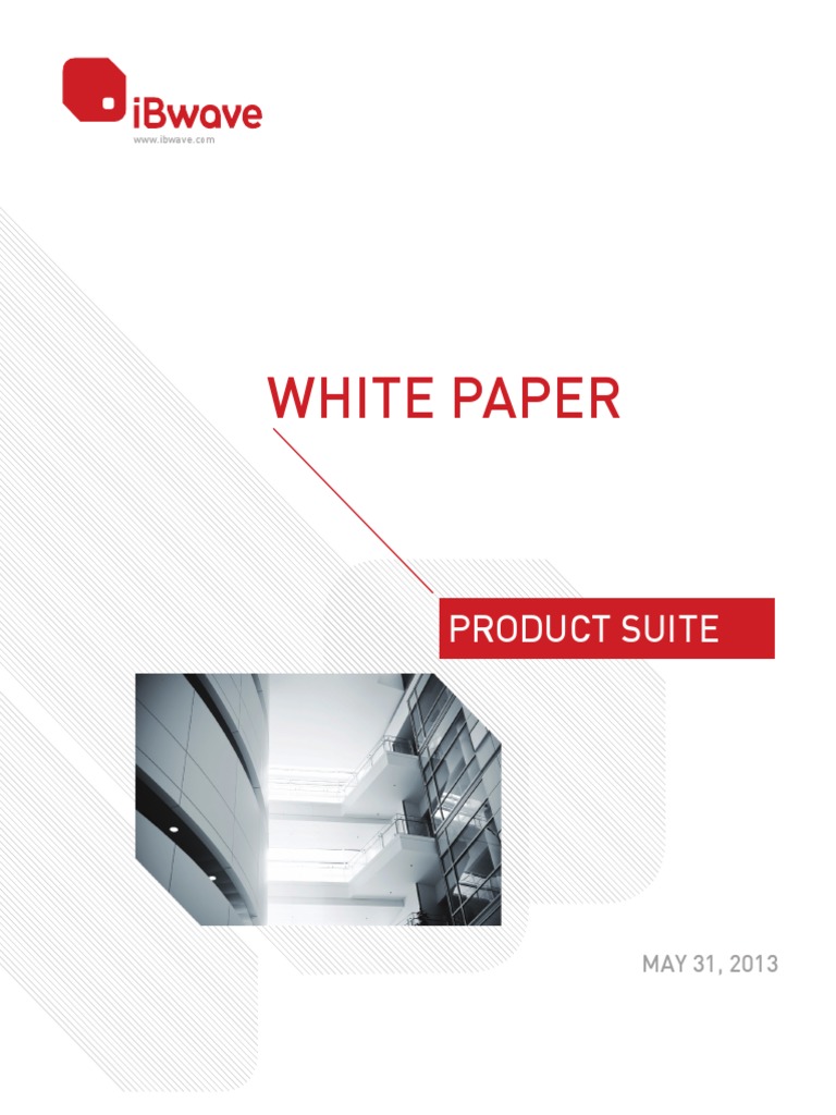 iBwave Product Suite Overview | PDF | Application Programming Interface ...