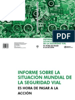 Seguridad Vial Organizacion Mundial de La Salud