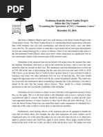 SVP City Council Testimony On Summons Part 12 15 14