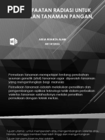 Download Pemanfaatan Radiasi Untuk Pemuliaan Tanaman Pangan by Alam Nuanza SN250171206 doc pdf