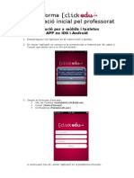 App Clickedu PDF