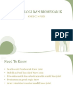 KINESIOLOGI DAN BIOMEKANIK Knee Complex