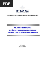 Gestão de Empresas Com Pessoas de Diferentes Tipos de Vínculos de Trabalho