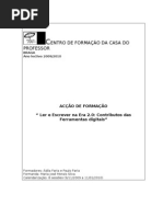 Ler Escrever na Era 2.0 - Relatório Final