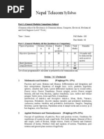 NTC Syllabus