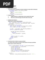 Webdynpro ABAP Usage With Sample Code