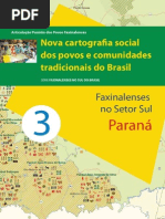 Cartilha de Mapa Dos Faxinais No Sul