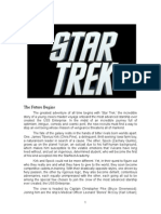 Star Trek 11 Production Notes