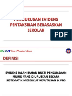 2 Pengurusan Evidens