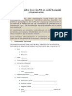 Cuestionario sobre inserción TIC en sector Lenguaje y Comunicación_word_2003