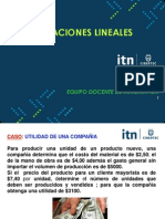 Ecuaciones Lineales