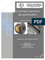 Le Compte Bancaire Des Particuliers