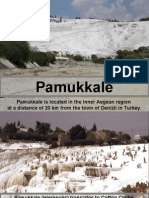 Pamukkale is Located in the Inner Aegean